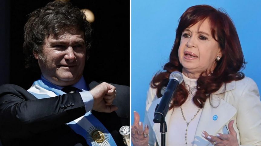 Cristina Kirchner fustigó a Milei por las redes sociales