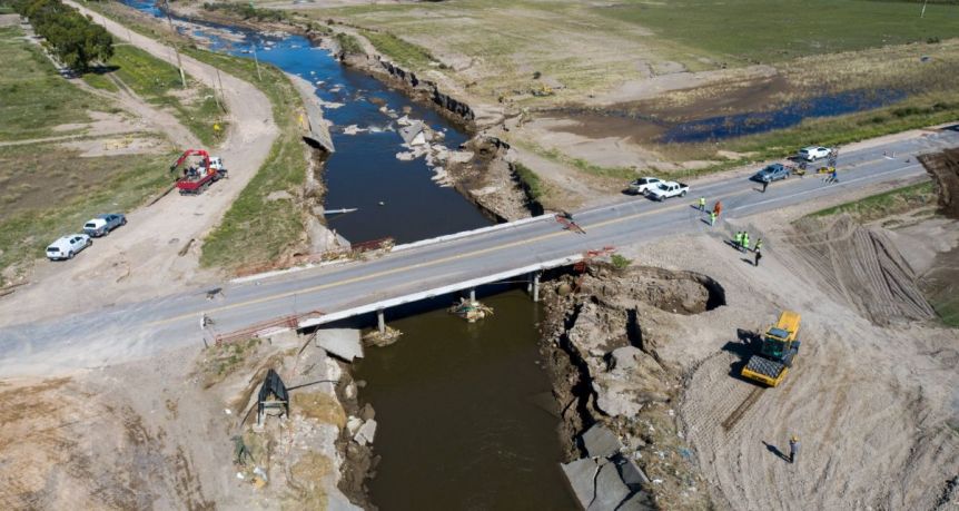 La Provincia arrancó con la reconstrucción de Bahía Blanca