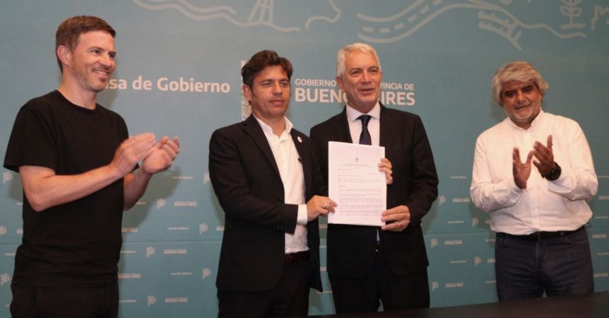 Alak y Kicillof formalizaron el Parque Industrial II en Abasto