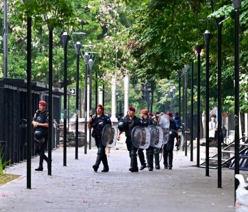 Custodiado y con chaleco antibalas: así llegó Iván Tobar a Tribunales