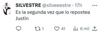 Justin Bieber compartió un video de Tini y las redes explotaron