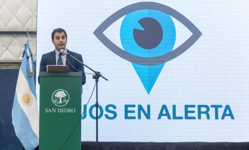 Éxito del programa Ojos en Alerta en San Isidro: ya hubo 40 detenciones