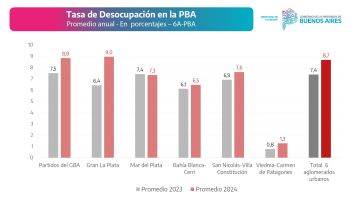 Desocupación en la provincia: la cifra alcanzó el 8,7% en 2024