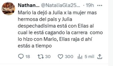 Wanda Nara le respondió a Mauro Icardi desde una cuenta fake