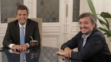 Kicillof y Massa tuvieron largas charlas para empezar a delinear la estrategia electoral