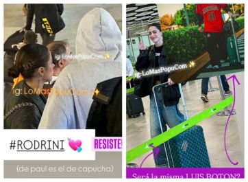 Las primeras imágenes de Tini y Rodrigo de Paul juntos en Argentina