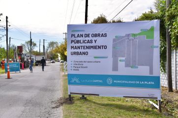 Alak inició un ambicioso Plan de Obras Públicas que llegará a todas las localidades de La Plata