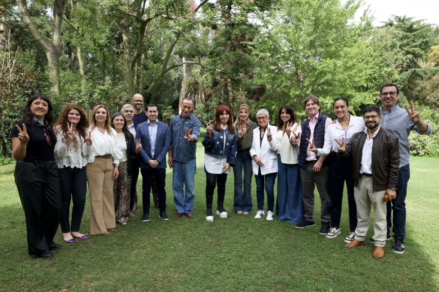 Con una visita a la Tercera, Cristina comienza a delinear su lanzamiento como candidata