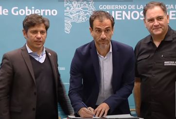 Kicillof reunió intendentes de todos los colores para entregar el Fondo de Seguridad