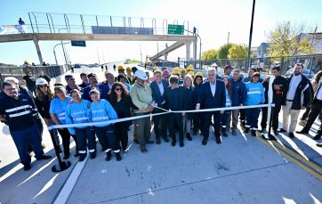La Provincia inauguró una obra estratégica para mejorar la circulación en La Plata