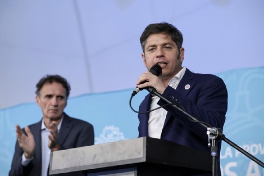 500 días de Milei y Kicillof hace pie en San Martín con duras críticas a la Rosada