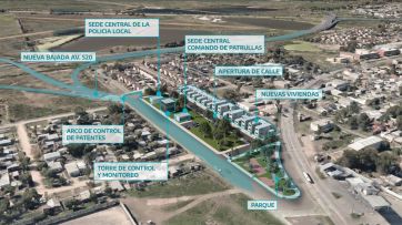 La gestión platense y la Provincia impulsan obras urbanas, habitacionales y de seguridad 