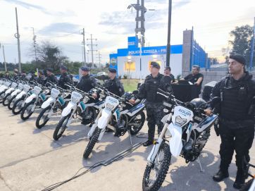 Con una nueva base operativa y 20 motos más, municipio bonaerense refuerza su seguridad
