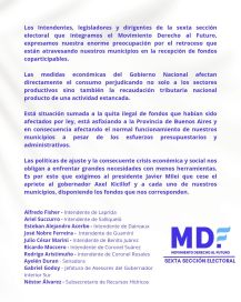 Kicillof suma apoyos en el interior provincial: en la Sexta reclaman que “cese el apriete” de Milei