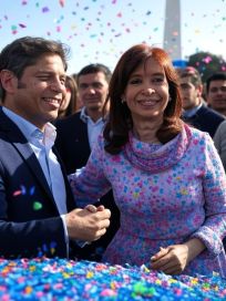 La inteligencia artificial imagina la reconciliación entre Cristina y Kicillof