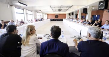 Tras el encuentro con Kicillof, intendentes hablan de “listas conjuntas” y no de unidad