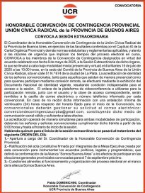 La UCR ratificó que integra Somos Buenos Aires y mira hacia el cierre de listas