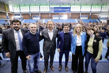 El MDF comenzó la campaña: Kicillof y sus candidatos juntos en Brown