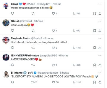 La reacción viral de Leo Messi tras ser sorprendido por la “kiss cam” de Coldplay