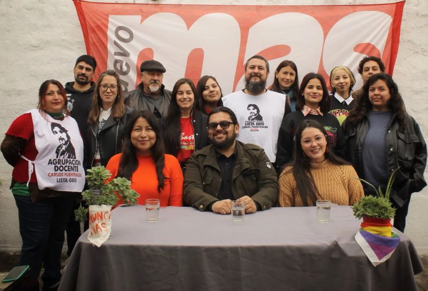 Salario de 2 millones y educación, banderas del Nuevo Mas en el Conurbano