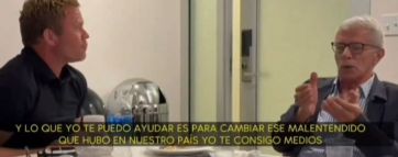 Escándalo por video en que Cúneo Libarona ofrece ayuda a polémico exasesor de Trump