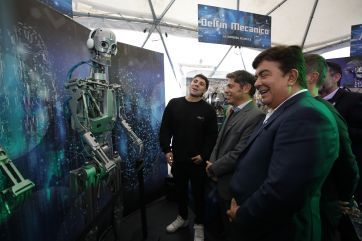 Kicillof y Espinoza inauguraron expo de nuevas tecnologías en La Matanza