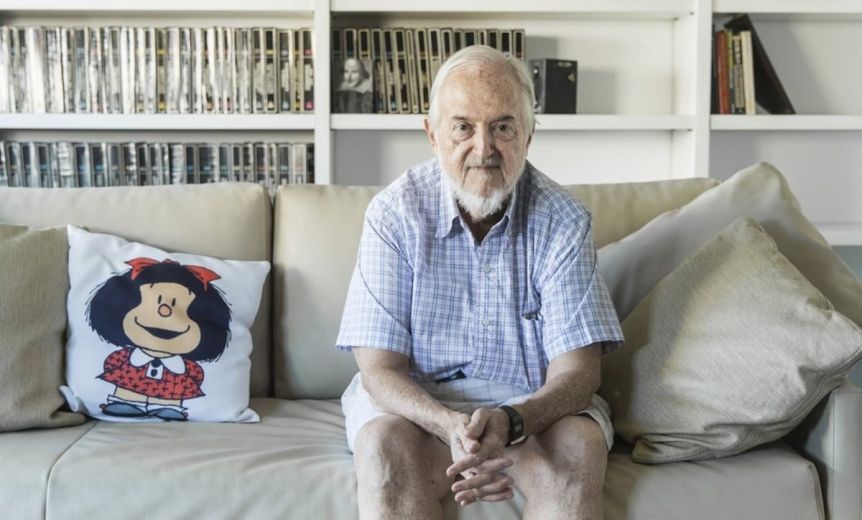 Murió Daniel Divinsky, editor de “Mafalda”