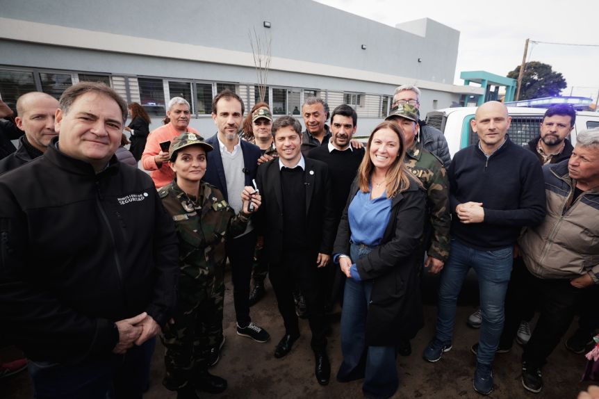 Kicillof y Petrecca: obras en salud, pases de factura y fuertes críticas a Nación