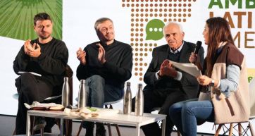 Grabois y Máximo, juntos en un encuentro por el clima: se habló del lawfare