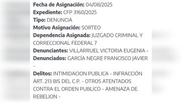 Villarruel denunció penalmente a trolls de Milei