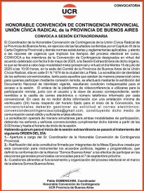 ¿UCR out?: un detalle reglamentario podría dejar al partido fuera de Somos Buenos Aires