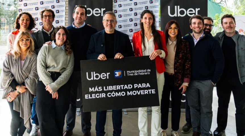 Tres de Febrero recibe a Uber con los brazos abiertos