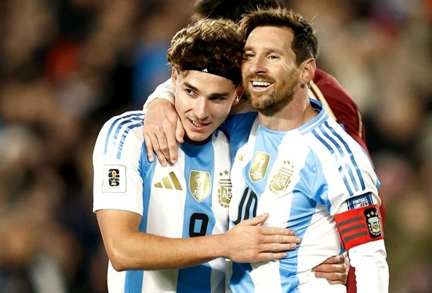 Messi se lució en el último partido de las eliminatorias sudamericanas