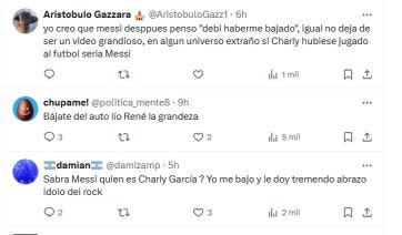 Cómo fue el cálido encuentro entre Charly García y Lionel Messi