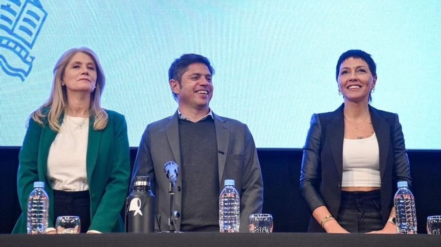 En unidad, los candidatos de Fuerza Patria esperarán los resultados en La Plata