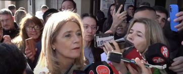 Con facturas en mano, Kicillof concurrió a votar: 