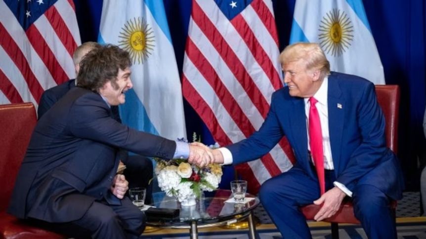 En plena campaña, Trump recibirá el martes a Milei en Nueva York