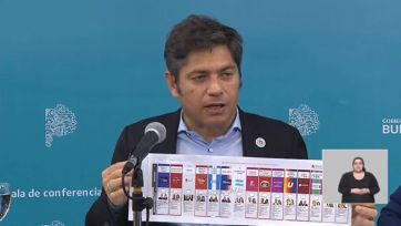 Kicillof cargó contra el Gobierno y sus “decisiones fundadas en mentiras y engaños”