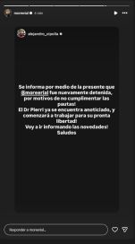 No cumplió e irá presa: Morena Rial fue detenida por orden de la Justicia