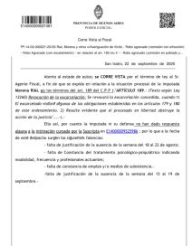 No cumplió e irá presa: Morena Rial fue detenida por orden de la Justicia
