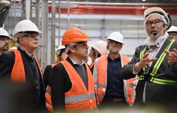 Kicillof desembarcó en La Feliz: agenda industrial y detalles sobre la reunión con CFK