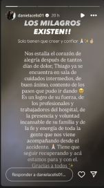 Daniela Celis relató el emotivo reencuentro de Thiago Medina con sus hijas