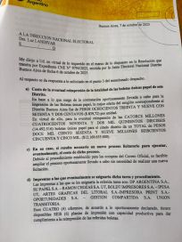 Inició la audiencia para evaluar reimprimir las boletas en Provincia: costo y logística bajo la lupa