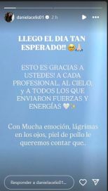 Thiago Medina le propuso casamiento a Daniela Celis