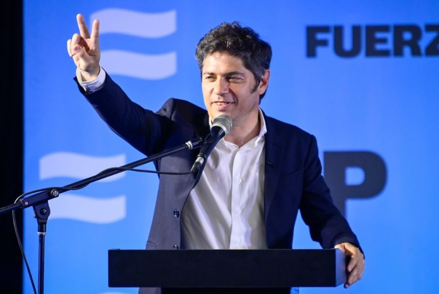 Kicillof: “Hasta acá llegó la entrega”