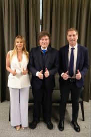 Milei, Santilli y Reichardt, a recuperar el voto PRO en distrito de un ex aliado