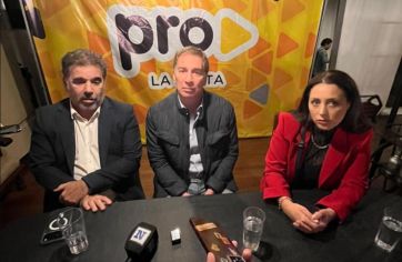 Santilli y Ritondo en La Plata, para recibir el apoyo del PRO: “Espert ya fue”