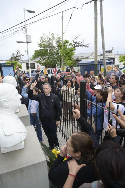 Fernando Gray celebró el Día de la Lealtad en El Jagüel y reivindicó los valores del peronismo