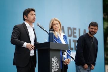 Sin Máximo ni Massa, Kicillof tuvo su Día de la Lealtad con el PJ bonaerense en la mira