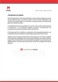 El municipio de Morón desplazó a Hernán Sabbatella como secretario legal y técnica